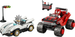 77118 LEGO® Sonic the Hedgehog™ Silver'ın Arabası, Knuckles'ın Canavar Kamyonuna Karşı - LEGO Sonic