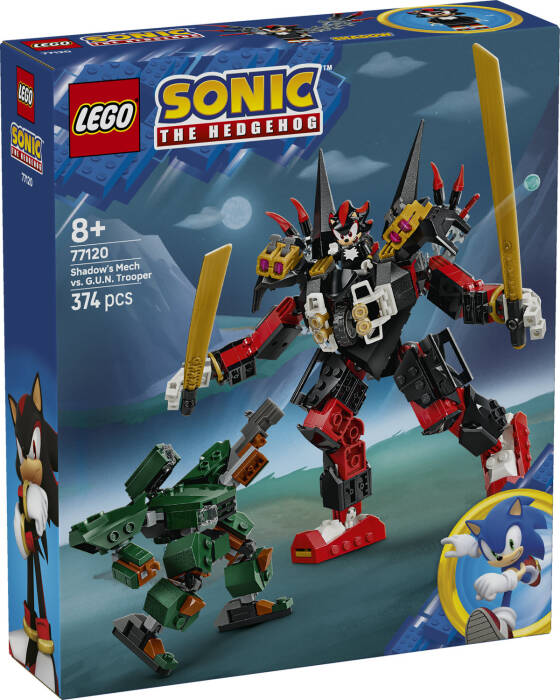 77120 LEGO® Sonic the Hedgehog™ Shadow'un Robotu G.U.N. Askerine Karşı - 2