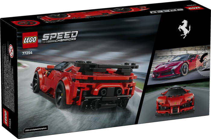 77254 LEGO® Speed Champions Ferrari SF90 XX Stradale Spor Araba - 6