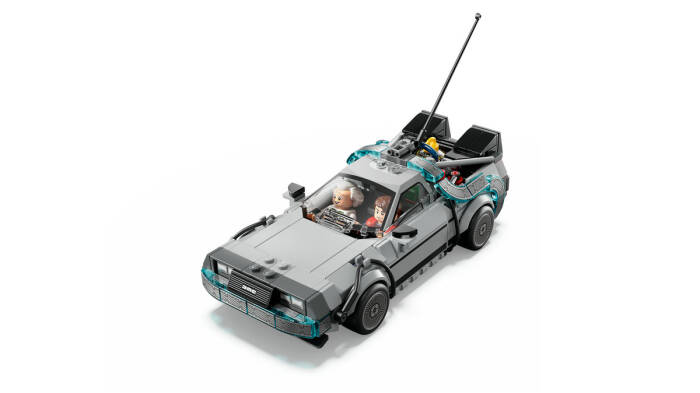 77256 LEGO® Speed Champions Geleceğe Dönüş’ten Zaman Makinesi - 5