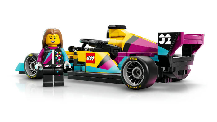 77258 LEGO® Speed Champions F1 ACADEMY™ LEGO® Yarış Arabası - 4