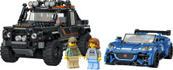 77264 LEGO® Speed Champions Jaguar Project 7 ve Land Rover Defender - Speed Champions