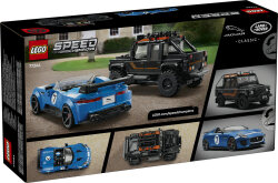 77264 LEGO® Speed Champions Jaguar Project 7 ve Land Rover Defender - 7