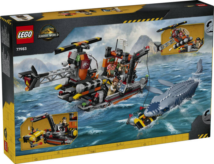 77983 LEGO® Jurassic World Mosasaurus Dinozor Tekne Saldırısı - 7