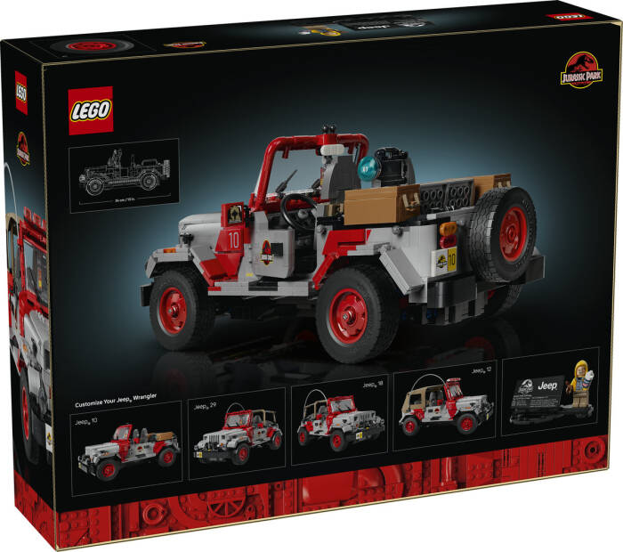 77984 LEGO® Jurassic World Jurassic Park Jeep® Wrangler - 7