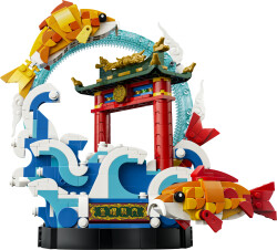 80120 LEGO® Chinese Festivals Sıçrayan Bolluk Sazanı - LEGO Iconic