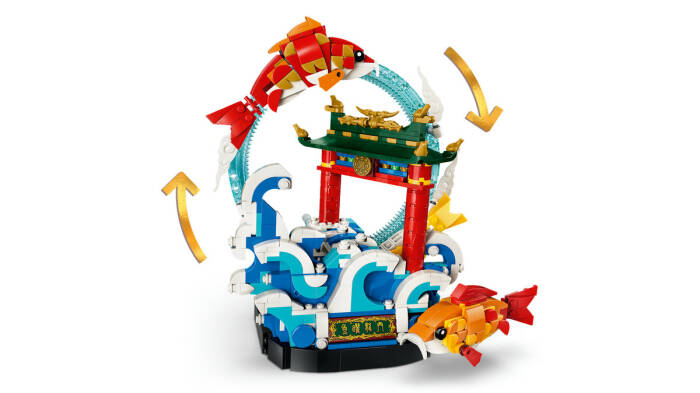 80120 LEGO® Chinese Festivals Sıçrayan Bolluk Sazanı - 5