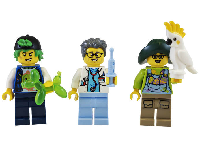 990140 Build a Minifigure (BAM) 3'lü Set No: 140 - 1