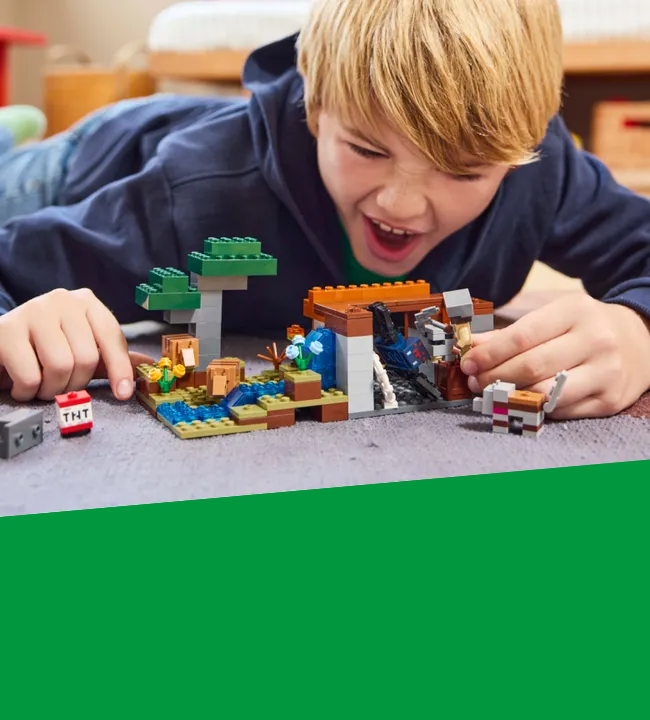 2025 için yeni LEGO® Minecraft® setleri!