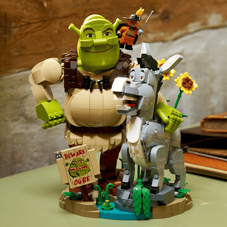 72423 LEGO® Shrek Şrek, Eşek ve Çizmeli Kedi
