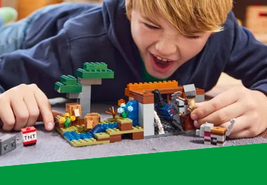 2025 için yeni LEGO® Minecraft® setleri!