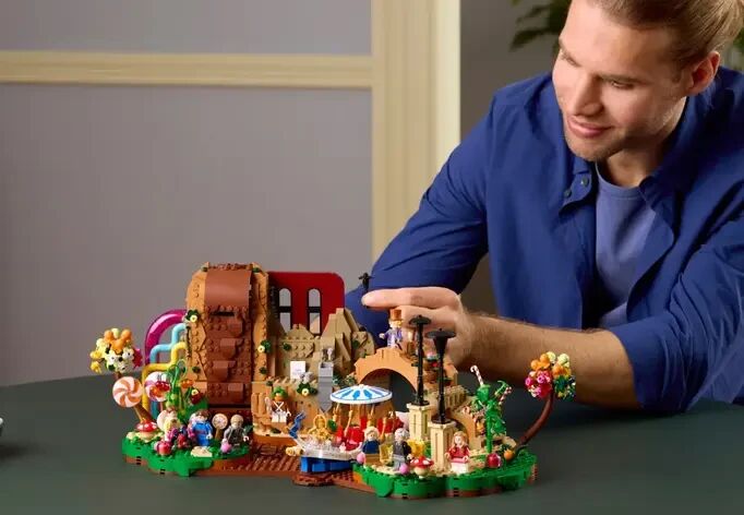 LEGO® Ideas Willy Wonka’nın Çikolata Fabrikası ile tatlı bir keşfe çık!