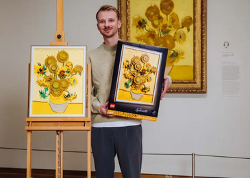 LEGO® tasarımcıları ve Van Gogh Müzesi, bir başyapıtı nasıl ortaya çıkardı