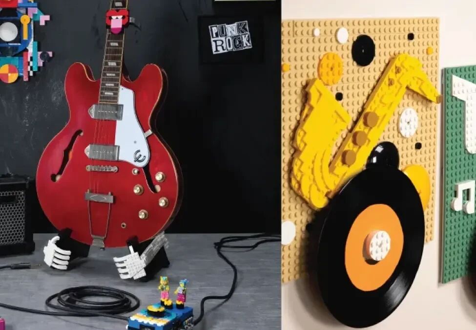 Müzikseverler için 9 harika LEGO® modeli
