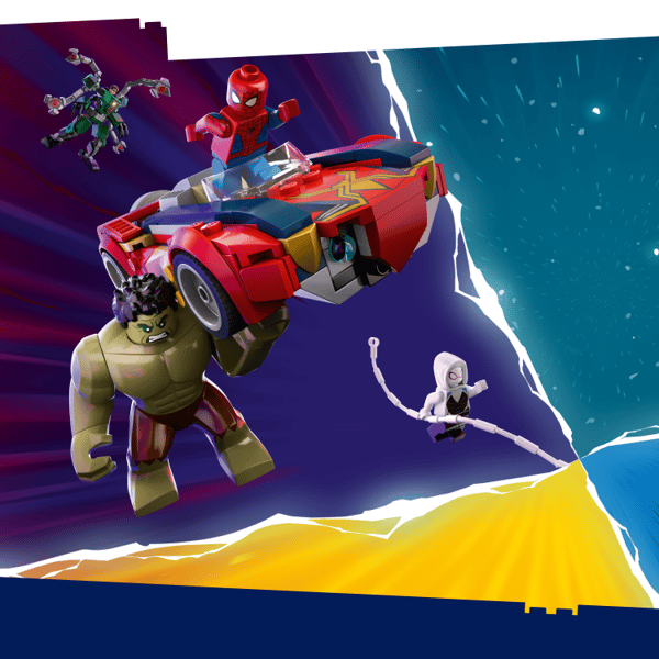En büyük LEGO&reg; Marvel kahraman hikayeleri inşa edilmeye hazırlanıyor