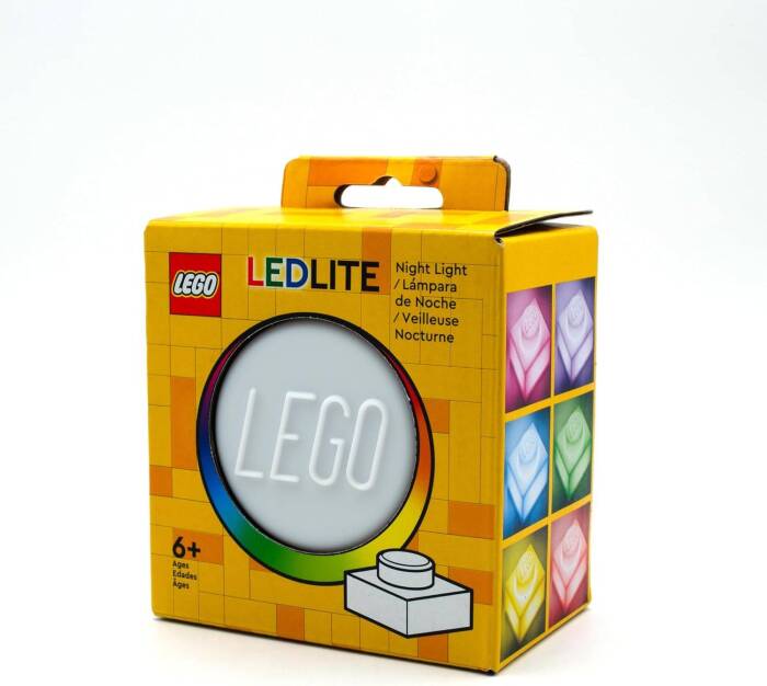 LP50 LEGO® Iconic 1x1 Yapım Parçası Gece Lambası - Beyaz - 2