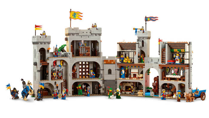 10305 LEGO ICONS Aslan Şövalyelerin Kalesi - 5