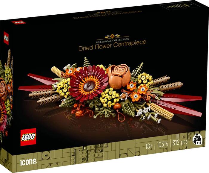 10314 LEGO® Botanicals Kuru Çiçek Aranjmanı - 2