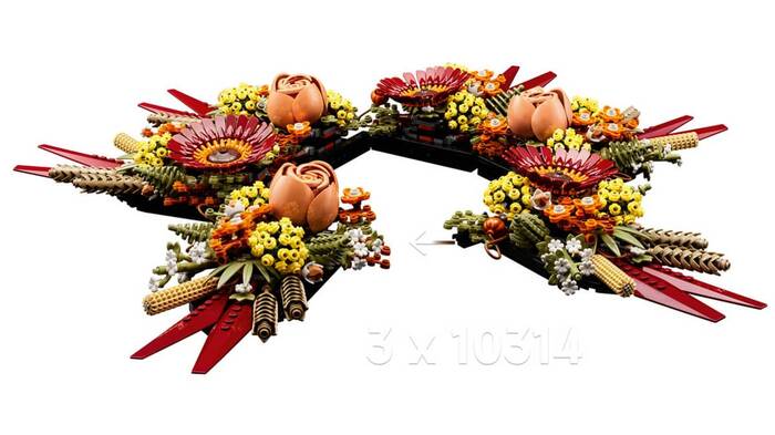 10314 LEGO® Botanicals Kuru Çiçek Aranjmanı - 6