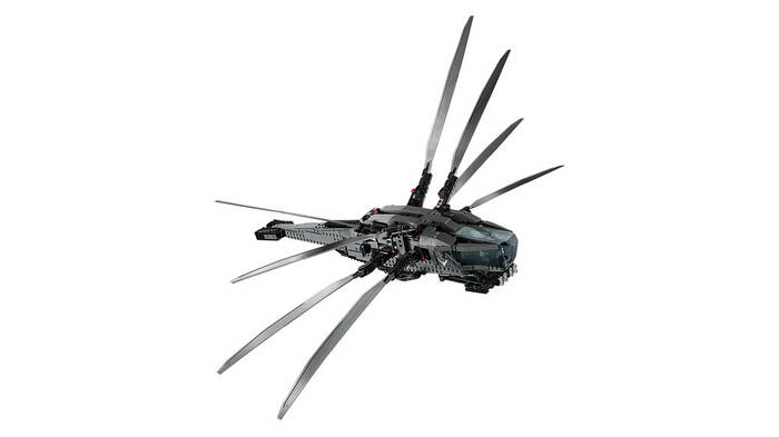 10327 LEGO® Icons Dune: Çöl Gezegeni Atreides Royal Ornithopter - 7