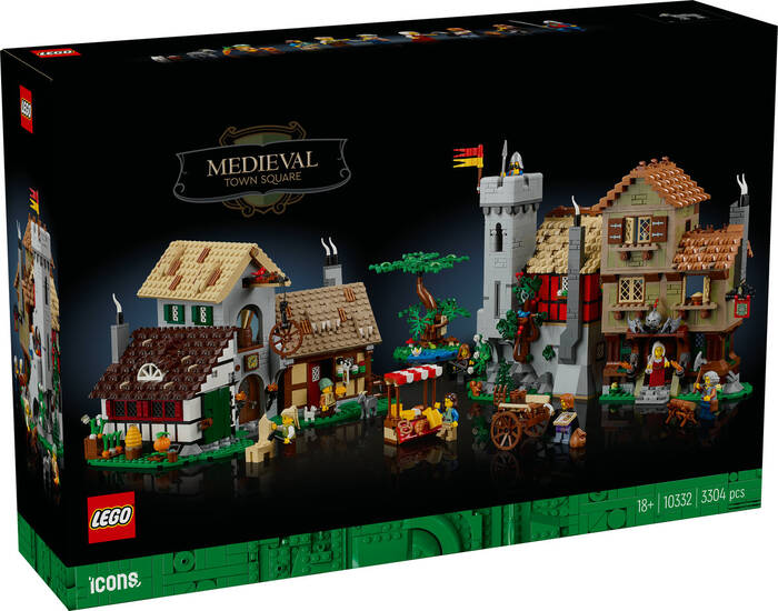 10332 LEGO® Icons Ortaçağ Kasabası Meydanı - 3