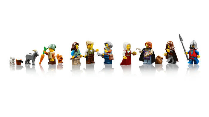 10332 LEGO® Icons Ortaçağ Kasabası Meydanı - 10
