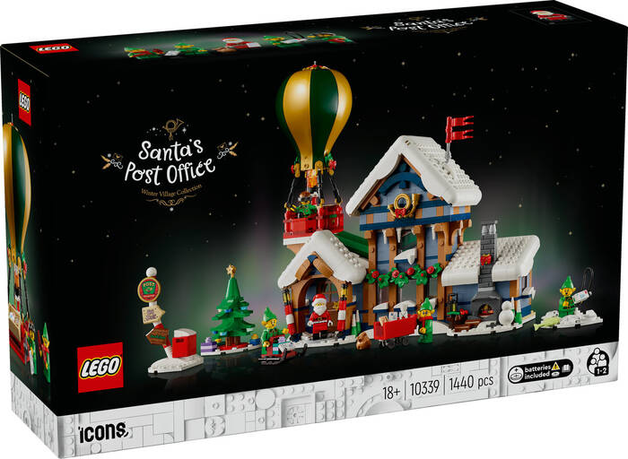 10339 LEGO® Icons Noel Baba’nın Postanesi - 2