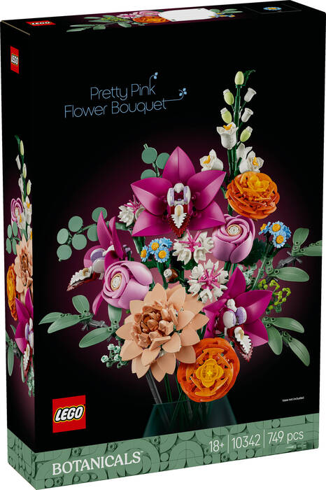 10342 LEGO® Botanicals Pembe Çiçek Buketi - 2