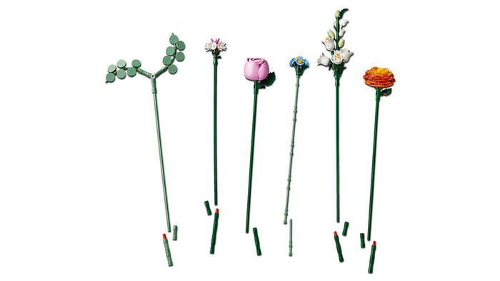 10342 LEGO® Botanicals Pembe Çiçek Buketi - 6