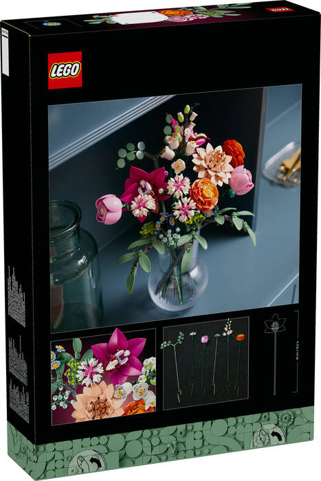 10342 LEGO® Botanicals Pembe Çiçek Buketi - 7