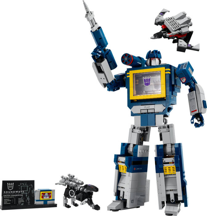 10358 LEGO® Icons Transformers: Soundwave - 1