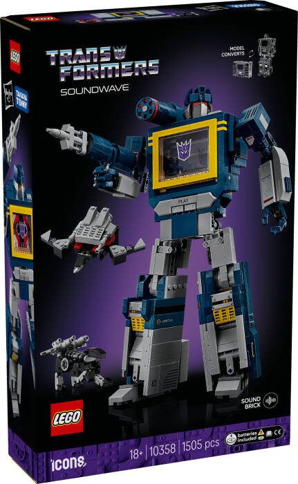 10358 LEGO® Icons Transformers: Soundwave - 2