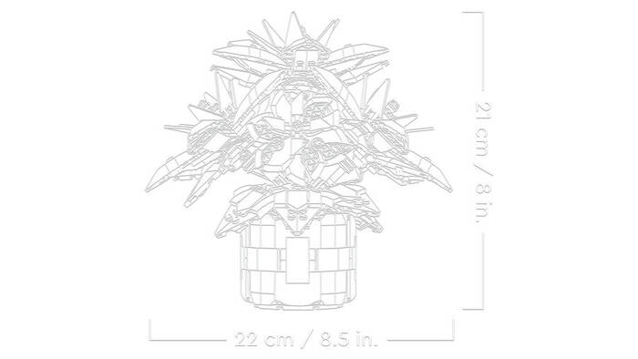 10370 LEGO® Botanicals Ponsetya - 6