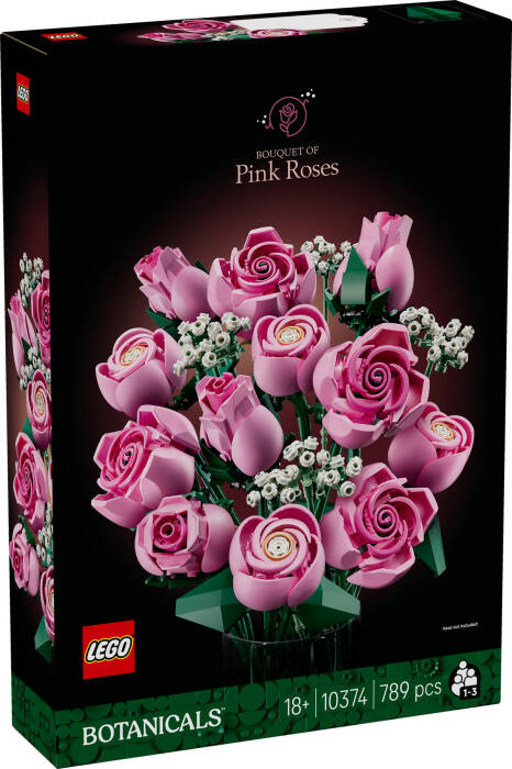 10374 LEGO® Botanicals Pembe Gül Buketi - 2