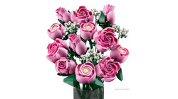10374 LEGO® Botanicals Pembe Gül Buketi - 3