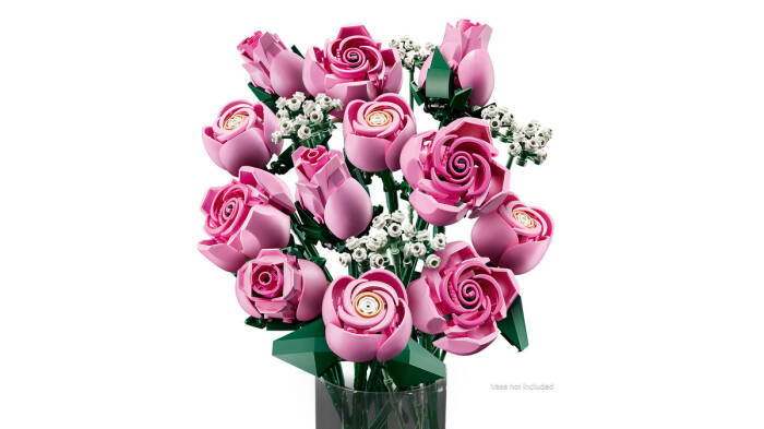 10374 LEGO® Botanicals Pembe Gül Buketi - 3