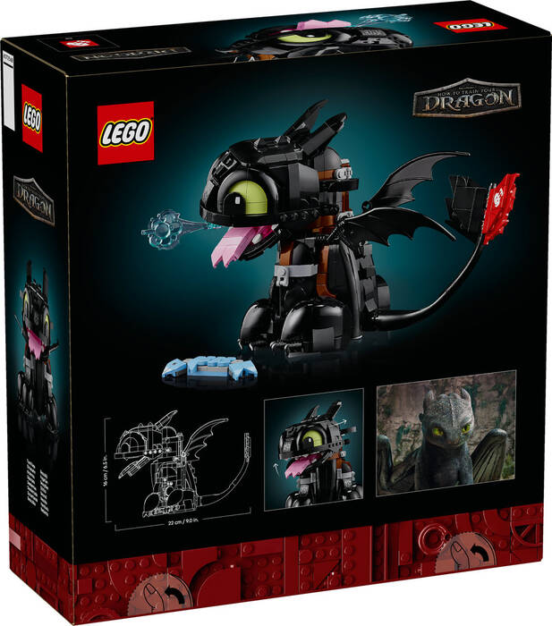 10375 LEGO® Icons Ejderhanı Nasıl Eğitirsin: Dişsiz - 7