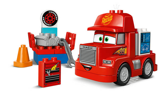 10417 LEGO® DUPLO Mack Yarışta - 5