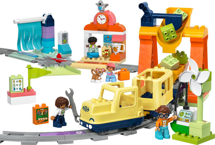 10428 LEGO® DUPLO Büyük İnteraktif Mahalle Treni - 1