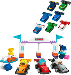 10445 LEGO® DUPLO F1® Takımı Yarış Arabaları ve Sürücüler - DUPLO®