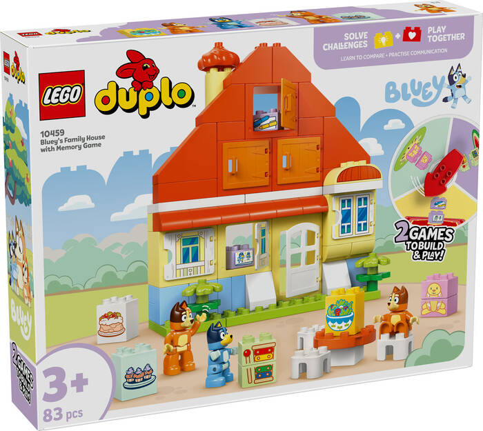 10459 LEGO® DUPLO® Bluey Bluey Ailesinin Evi ve Hafıza Oyunu - 2