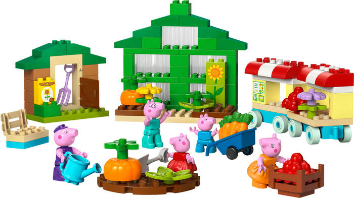 10461 LEGO® DUPLO® Büyükbaba Pig’in Bahçesi ve Serası - 1