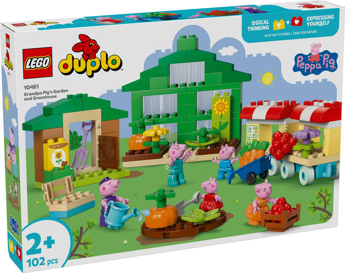 10461 LEGO® DUPLO® Büyükbaba Pig’in Bahçesi ve Serası - 2
