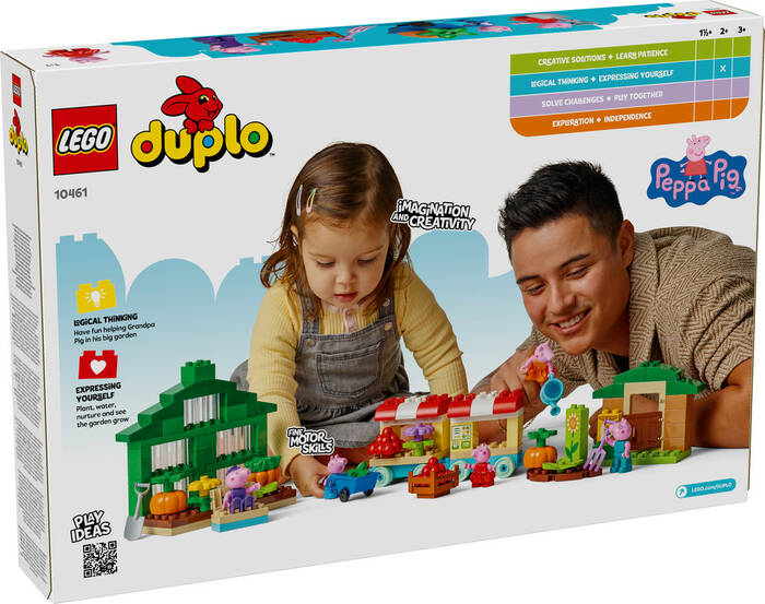 10461 LEGO® DUPLO® Büyükbaba Pig’in Bahçesi ve Serası - 5