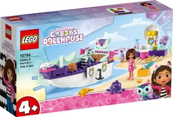 10786 LEGO® Gabby's Dollhouse Gabby ve Süslü Kedi’nin Gemisi ve Spa - LEGO Gabby's Dollhouse (1)