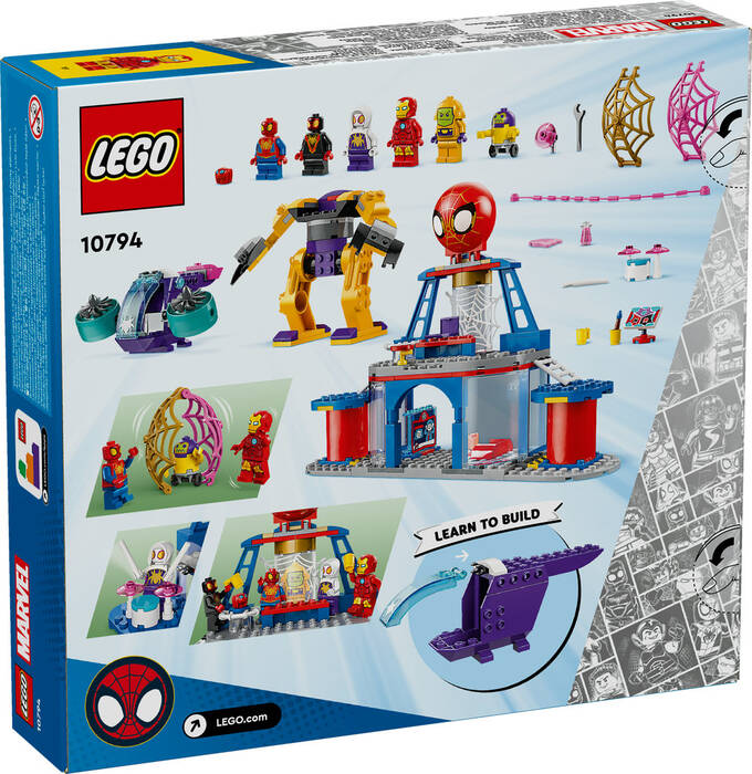 10794 LEGO® Spidey Spidey Takımı Ağ Örücü Karargahı - 14