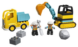 10931 LEGO® DUPLO® Town Kamyon ve Paletli Kazıcı - DUPLO®