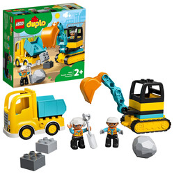 10931 LEGO® DUPLO® Town Kamyon ve Paletli Kazıcı - DUPLO® (1)