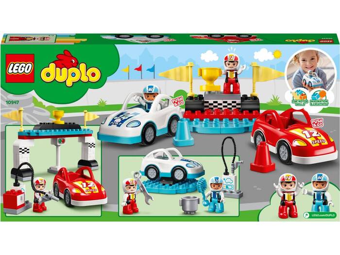 10947 LEGO® DUPLO® Town Yarış Arabaları - 4