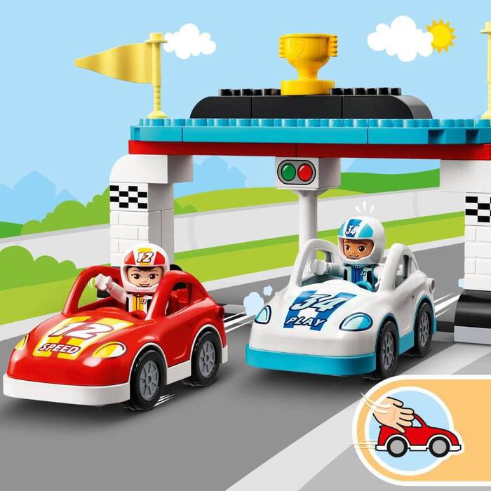 10947 LEGO® DUPLO® Town Yarış Arabaları - 5